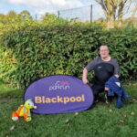 Mark's first Parkrun, Stanley Park, Blackpool