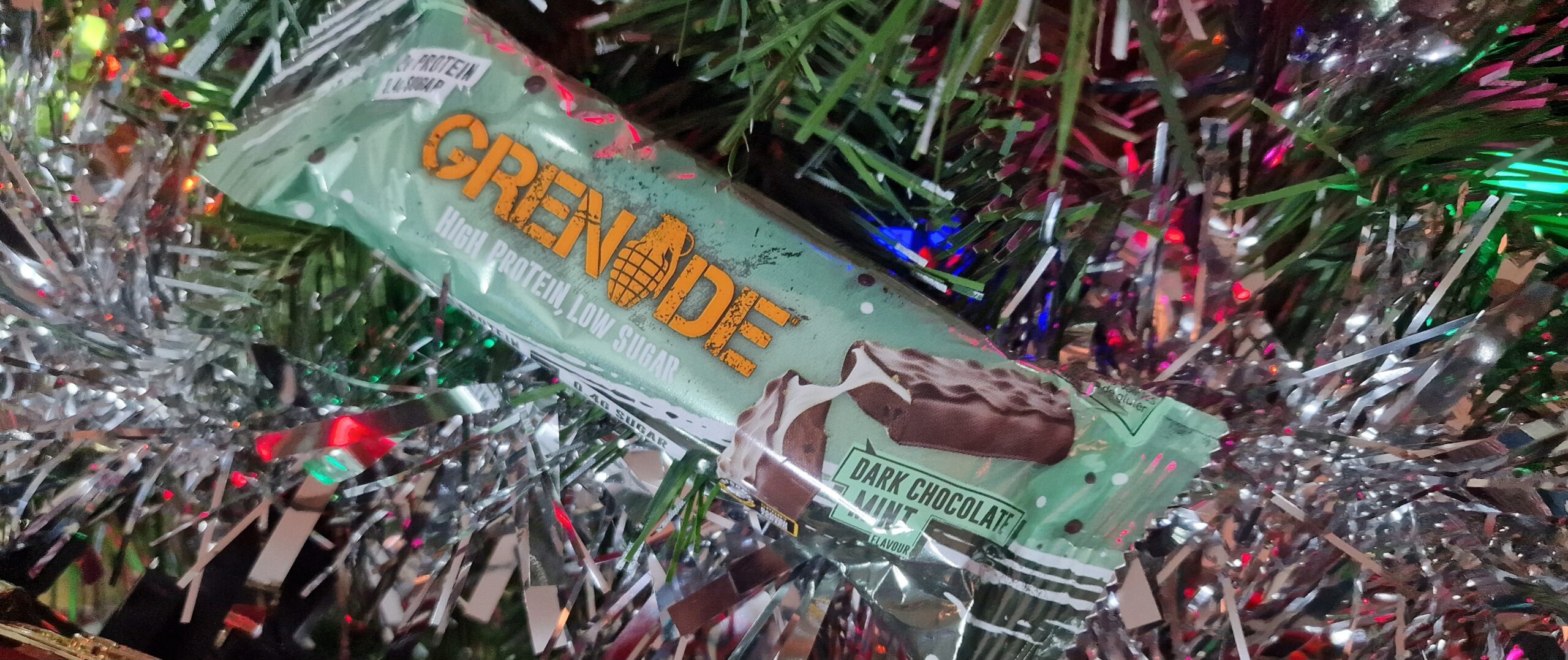 Grenade Dark Chocolate Mint Protein Bar
